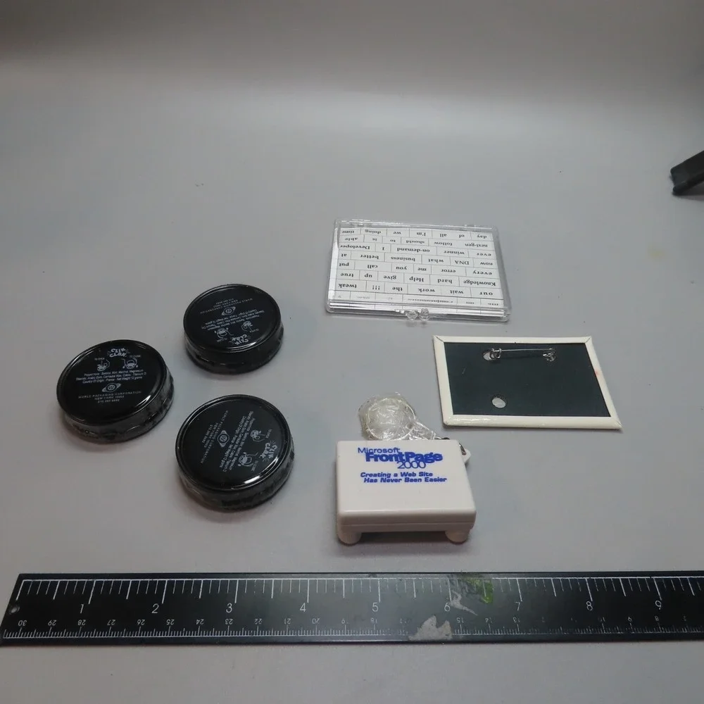 Tech Industry‎ Keychain Advertising Lot 1990s Microsoft